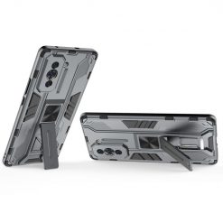 Kryty na mobil | Odolný Kryt Holder armor case sivý – Huawei Nova 10 | Kryty na mobil