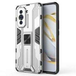 Kryty na mobil | Odolný Kryt Holder armor case strieborný – Huawei Nova 10 Pro | Kryty na mobil