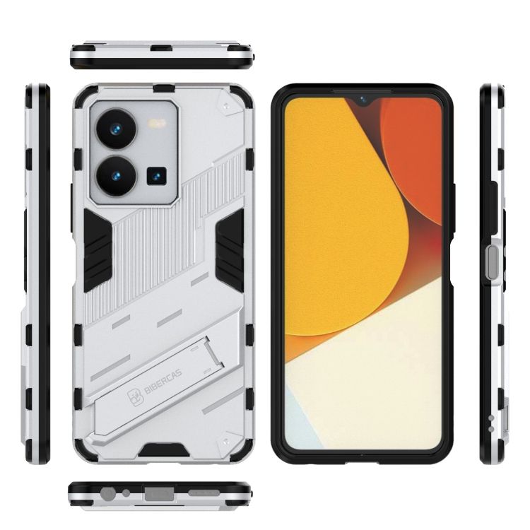Odolný Kryt Punk armor case biely – Vivo Y35 | Kryty na mobil Kryty na mobil | Odolný Kryt Punk armor case biely – Vivo Y35 | Kryty na mobil