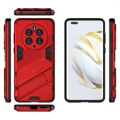 Kryty na mobil | Odolný Kryt Punk armor case červený – Huawei Mate 50 Pro | Kryty na mobil