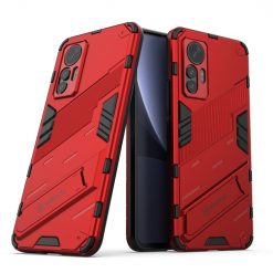 Odolný Kryt Punk armor case červený – Xiaomi 12 Lite | Kryty na mobil Kryty na mobil | Odolný Kryt Punk armor case červený – Xiaomi 12 Lite | Kryty na mobil