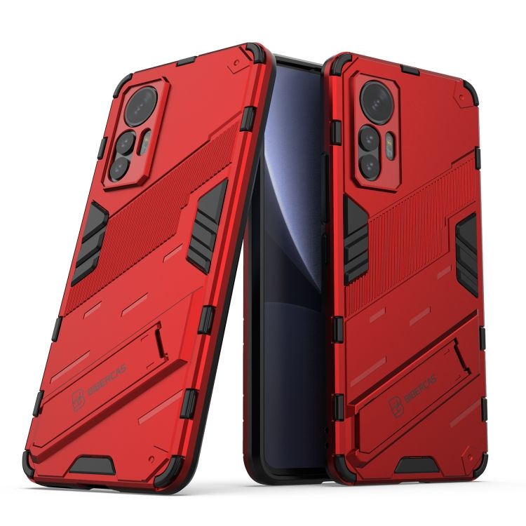 Odolný Kryt Punk armor case červený – Xiaomi 12 Lite | Kryty na mobil Kryty na mobil | Odolný Kryt Punk armor case červený – Xiaomi 12 Lite | Kryty na mobil