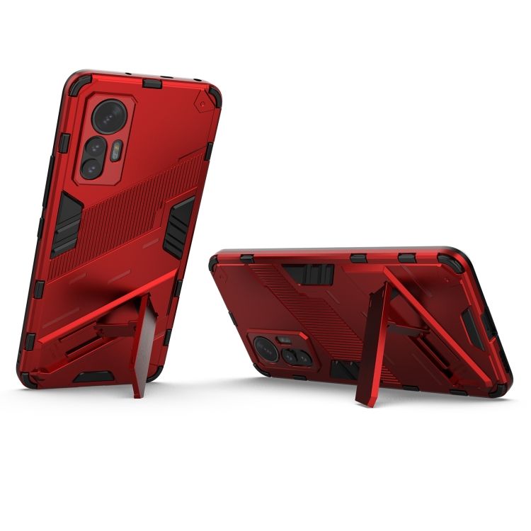 Odolný Kryt Punk armor case červený – Xiaomi 12 Lite | Kryty na mobil Kryty na mobil | Odolný Kryt Punk armor case červený – Xiaomi 12 Lite | Kryty na mobil