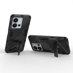 Kryty na mobil | Odolný Kryt Punk armor case čierny – Vivo Y35 | Kryty na mobil