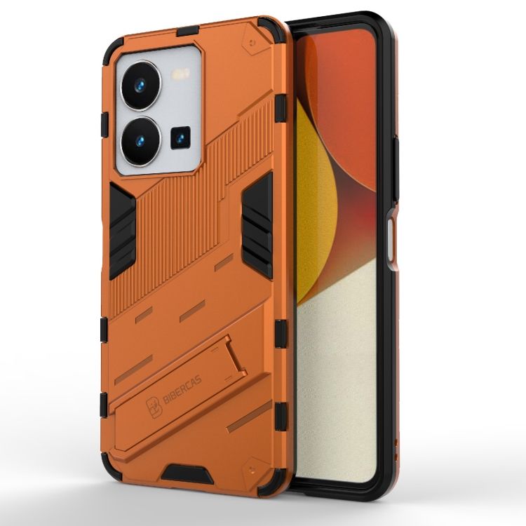 Odolný Kryt Punk armor case oranžový – Vivo Y35 | Kryty na mobil Kryty na mobil | Odolný Kryt Punk armor case oranžový – Vivo Y35 | Kryty na mobil