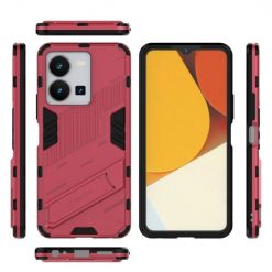 Kryty na mobil | Odolný Kryt Punk armor case ružový – Vivo Y35 | Kryty na mobil