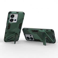 Kryty na mobil | Odolný Kryt Punk armor case zelený – Vivo Y35 | Kryty na mobil