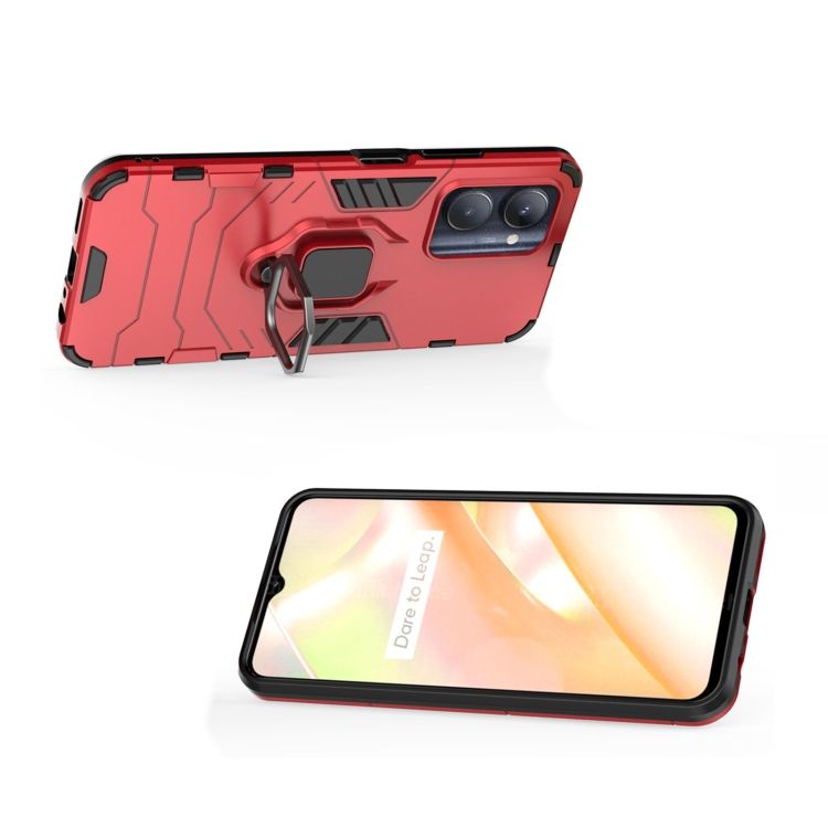 Odolný kryt Ring Armor červený – Realme C33 | Kryty na mobil Kryty na mobil | Odolný kryt Ring Armor červený – Realme C33 | Kryty na mobil