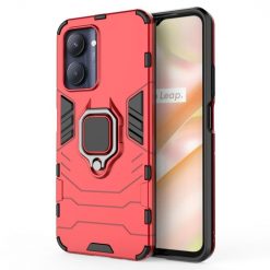 Odolný kryt Ring Armor červený – Realme C33