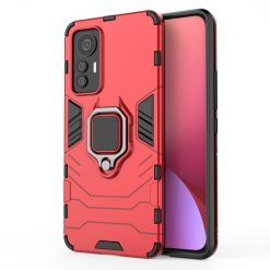 Odolný kryt Ring Armor červený – Xiaomi 12 Lite
