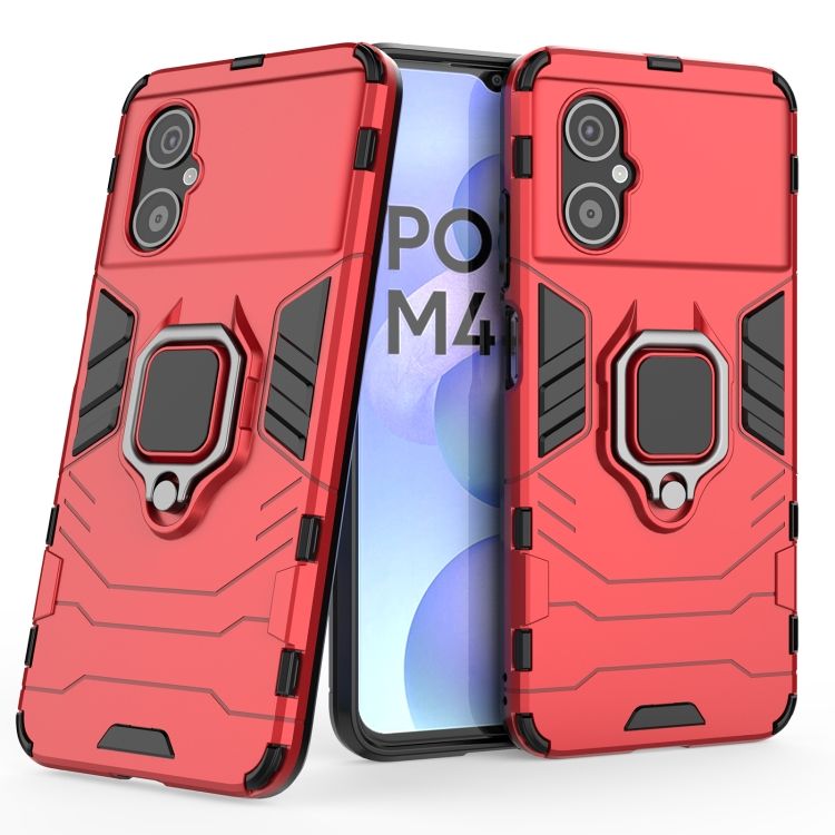 Odolný kryt Ring Armor červený – Xiaomi Poco M5 / M4 5G | Kryty na mobil Kryty na mobil | Odolný kryt Ring Armor červený – Xiaomi Poco M5 / M4 5G | Kryty na mobil