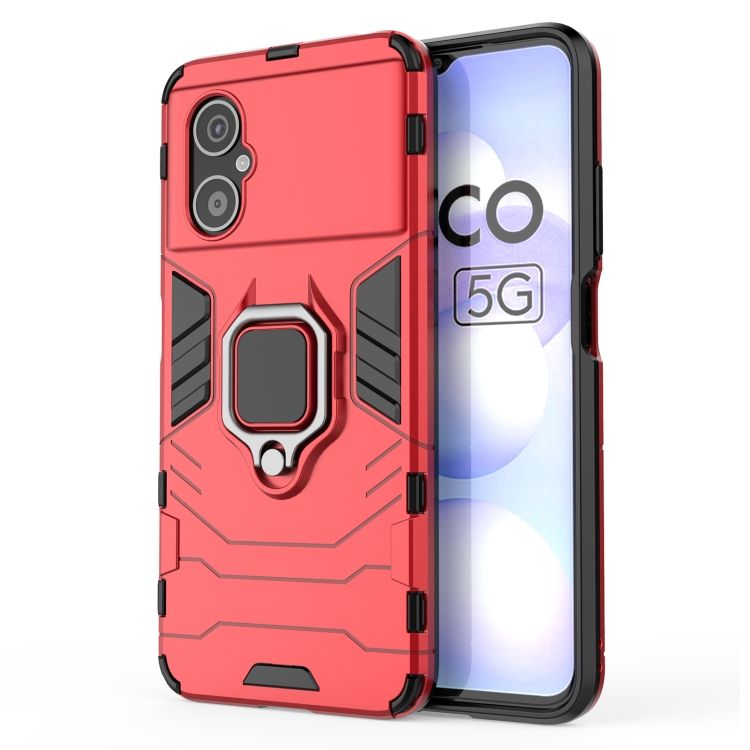 Odolný kryt Ring Armor červený – Xiaomi Poco M5 / M4 5G | Kryty na mobil Kryty na mobil | Odolný kryt Ring Armor červený – Xiaomi Poco M5 / M4 5G | Kryty na mobil