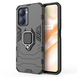 Odolný kryt Ring Armor čierny – Realme C33