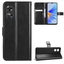 Kryty na mobil | Peňaženkové puzdro Grand case čierne – Oppo A17 | Kryty na mobil