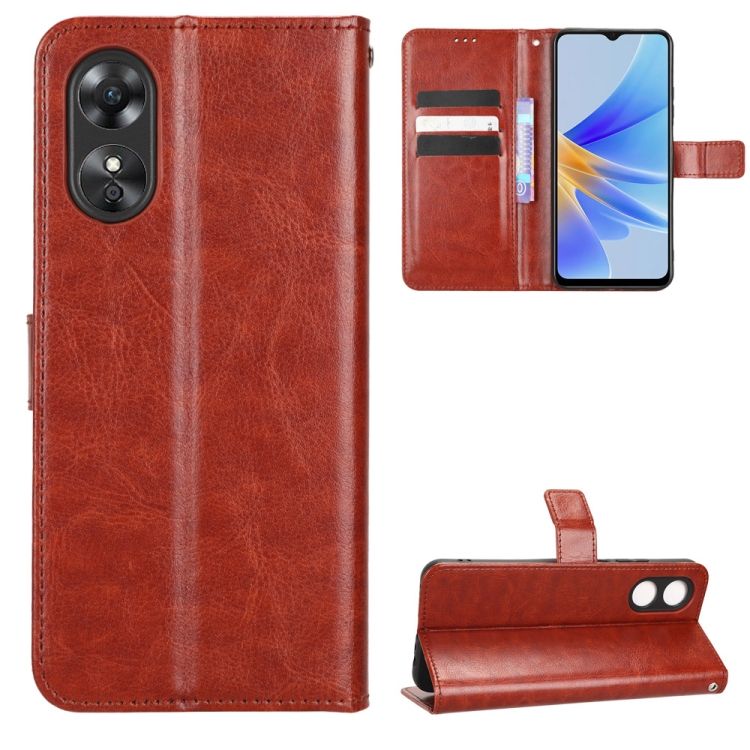 Peňaženkové puzdro Grand case hnedé – Oppo A17 | Kryty na mobil Kryty na mobil | Peňaženkové puzdro Grand case hnedé – Oppo A17 | Kryty na mobil