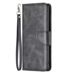 Peňaženkové puzdro Retro Lambskin čierne – Vivo Y35