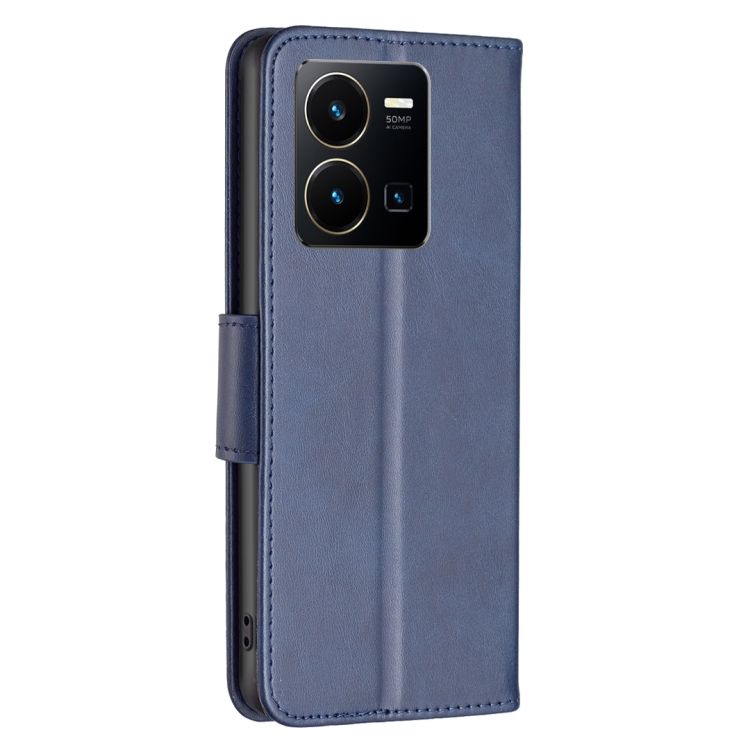 Peňaženkové puzdro Retro Lambskin modré – Vivo Y35 | Kryty na mobil Kryty na mobil | Peňaženkové puzdro Retro Lambskin modré – Vivo Y35 | Kryty na mobil