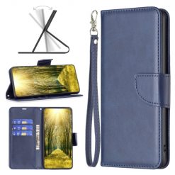 Peňaženkové puzdro Retro Lambskin modré – Vivo Y35 | Kryty na mobil Kryty na mobil | Peňaženkové puzdro Retro Lambskin modré – Vivo Y35 | Kryty na mobil