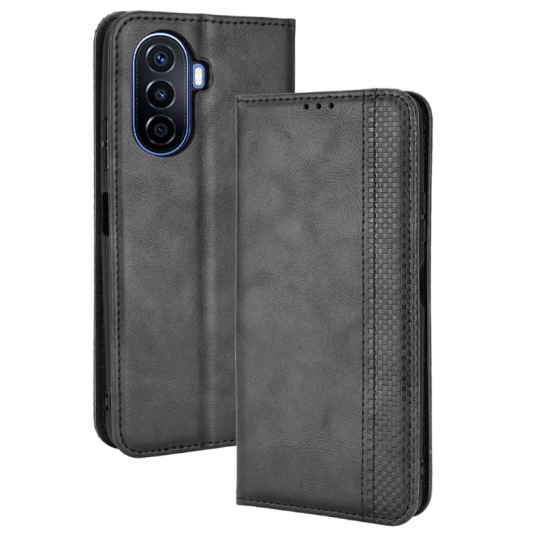 Peňaženkové puzdro Retro Leather čierne – Huawei Nova Y70 | Kryty na mobil Kryty na mobil | Peňaženkové puzdro Retro Leather čierne – Huawei Nova Y70 | Kryty na mobil
