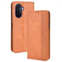 Kryty na mobil | Peňaženkové puzdro Retro Leather hnedé – Huawei Nova Y70 | Kryty na mobil