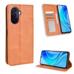 Peňaženkové puzdro Retro Leather hnedé – Huawei Nova Y70 | Kryty na mobil Kryty na mobil | Peňaženkové puzdro Retro Leather hnedé – Huawei Nova Y70 | Kryty na mobil