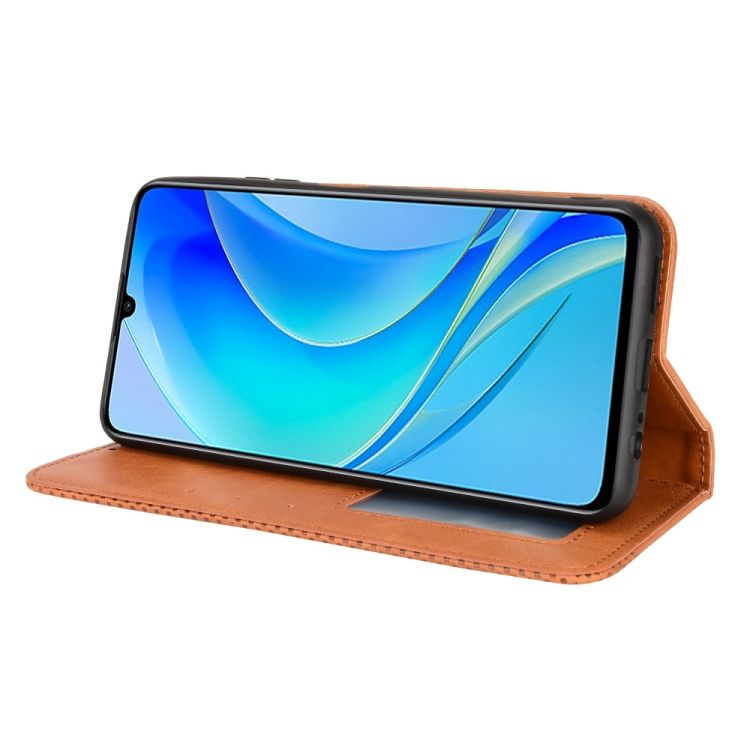 Peňaženkové puzdro Retro Leather hnedé – Huawei Nova Y70 | Kryty na mobil Kryty na mobil | Peňaženkové puzdro Retro Leather hnedé – Huawei Nova Y70 | Kryty na mobil