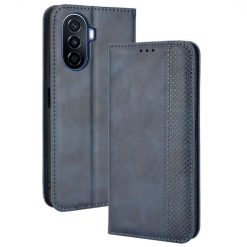 Kryty na mobil | Peňaženkové puzdro Retro Leather modré – Huawei Nova Y70 | Kryty na mobil