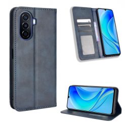 Kryty na mobil | Peňaženkové puzdro Retro Leather modré – Huawei Nova Y70 | Kryty na mobil