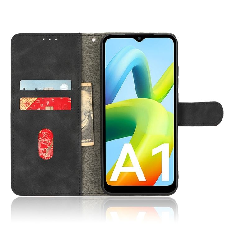 Peňaženkové puzdro Solid čierne – Xiaomi Redmi A1 / A2 | Kryty na mobil Kryty na mobil | Peňaženkové puzdro Solid čierne – Xiaomi Redmi A1 / A2 | Kryty na mobil