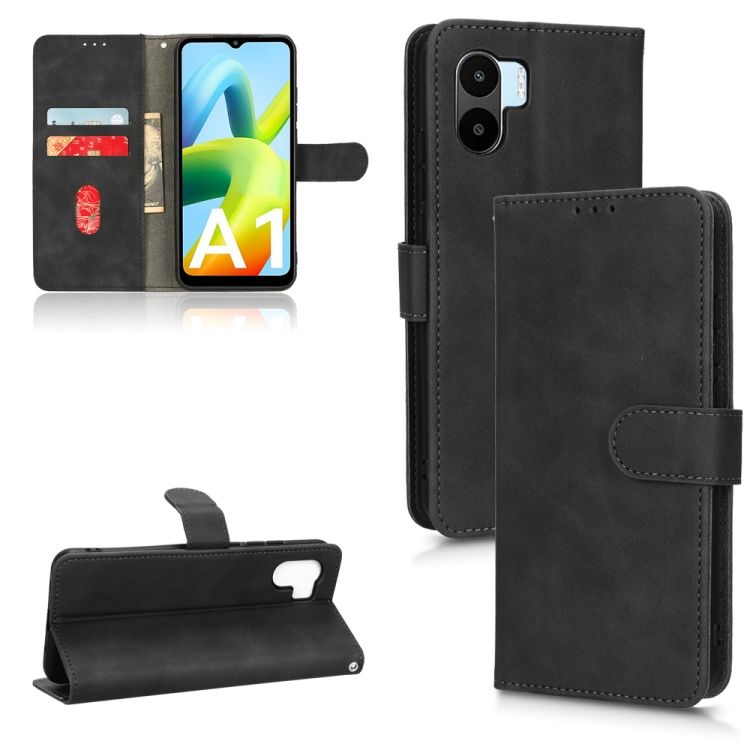 Peňaženkové puzdro Solid čierne – Xiaomi Redmi A1 / A2 | Kryty na mobil Kryty na mobil | Peňaženkové puzdro Solid čierne – Xiaomi Redmi A1 / A2 | Kryty na mobil