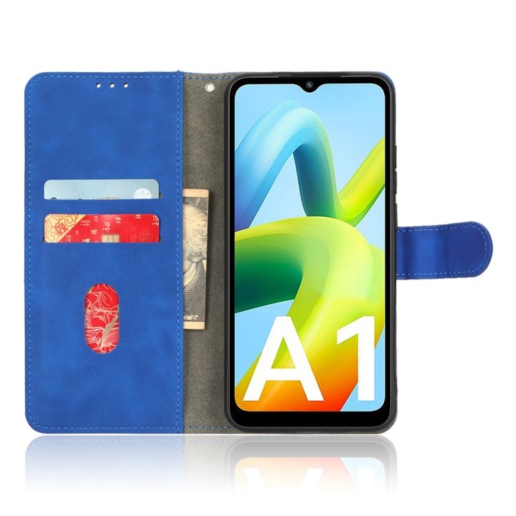 Peňaženkové puzdro Solid modré – Xiaomi Redmi A1 / A2 | Kryty na mobil Kryty na mobil | Peňaženkové puzdro Solid modré – Xiaomi Redmi A1 / A2 | Kryty na mobil