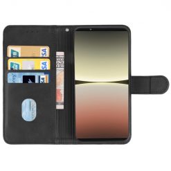 Kryty na mobil | Peňaženkové puzdro Splendid case čierne – Sony Xperia 5 IV 5G | Kryty na mobil
