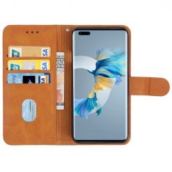 Kryty na mobil | Peňaženkové puzdro Splendid case hnedé – Huawei Mate 50 Pro | Kryty na mobil