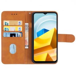 Kryty na mobil | Peňaženkové puzdro Splendid case hnedé – Xiaomi Poco M5 / M4 5G | Kryty na mobil