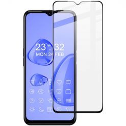Tvrdené sklo celopovrchové čierne – Realme C35