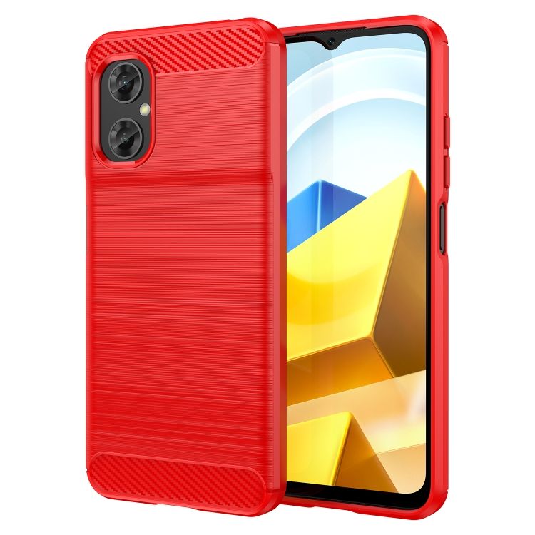 Zadný kryt Carbon červený – Xiaomi Poco M5 / M4 5G | Kryty na mobil Kryty na mobil | Zadný kryt Carbon červený – Xiaomi Poco M5 / M4 5G | Kryty na mobil