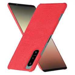 Zadný kryt Crocodile Texture červený – Sony Xperia 5 IV 5G | Kryty na mobil Kryty na mobil | Zadný kryt Crocodile Texture červený – Sony Xperia 5 IV 5G | Kryty na mobil