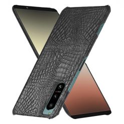 Zadný kryt Crocodile Texture čierny – Sony Xperia 5 IV 5G | Kryty na mobil Kryty na mobil | Zadný kryt Crocodile Texture čierny – Sony Xperia 5 IV 5G | Kryty na mobil