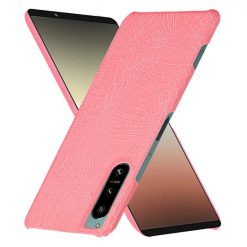 Zadný kryt Crocodile Texture ružový – Sony Xperia 5 IV 5G | Kryty na mobil Kryty na mobil | Zadný kryt Crocodile Texture ružový – Sony Xperia 5 IV 5G | Kryty na mobil