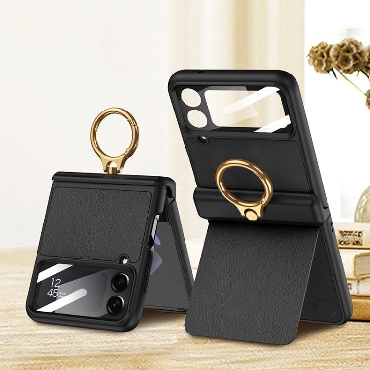 Kryt GKK Magnetic Ring case čierny – Samsung Galaxy Z Flip 4 | Kryty na mobil Kryty na mobil | Kryt GKK Magnetic Ring case čierny – Samsung Galaxy Z Flip 4 | Kryty na mobil