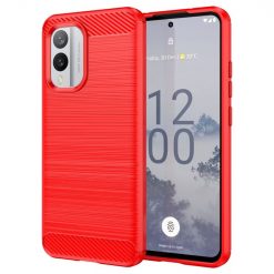 Zadný Kryt Carbon červený – Nokia X30
