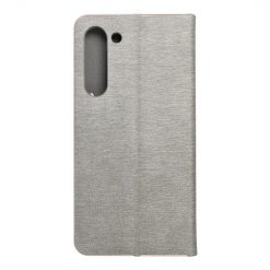 Knižkové puzdro Luna Book strieborné – Samsung Galaxy S23+ (S23 Plus) | Kryty na mobil Kryty na mobil | Knižkové puzdro Luna Book strieborné – Samsung Galaxy S23+ (S23 Plus) | Kryty na mobil