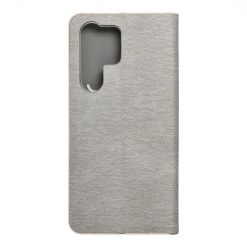 Knižkové puzdro Luna Book strieborné – Samsung Galaxy S23 Ultra | Kryty na mobil Kryty na mobil | Knižkové puzdro Luna Book strieborné – Samsung Galaxy S23 Ultra | Kryty na mobil