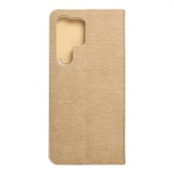 Knižkové puzdro Luna Book zlaté – Samsung Galaxy S23 Ultra | Kryty na mobil Kryty na mobil | Knižkové puzdro Luna Book zlaté – Samsung Galaxy S23 Ultra | Kryty na mobil