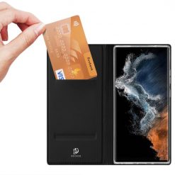 Kryty na mobil | Peňaženkové puzdro Dux Ducis Skin Pro čierne – Samsung Galaxy S23 Ultra | Kryty na mobil