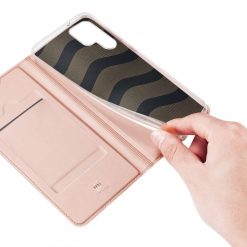 Kryty na mobil | Peňaženkové puzdro Dux Ducis Skin Pro ružové – Samsung Galaxy S23 Ultra | Kryty na mobil