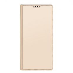 Kryty na mobil | Peňaženkové puzdro Dux Ducis Skin Pro zlaté – Samsung Galaxy S23 Ultra | Kryty na mobil