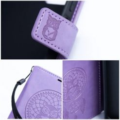 Kryty na mobil | Peňaženkové puzdro Mezzo dreamcatcher fialové – Samsung Galaxy S23+ (S23 Plus) | Kryty na mobil