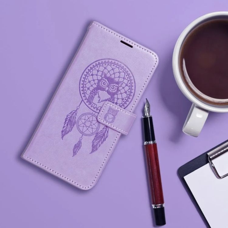 Peňaženkové puzdro Mezzo dreamcatcher fialové – Samsung Galaxy S23 Ultra | Kryty na mobil Kryty na mobil | Peňaženkové puzdro Mezzo dreamcatcher fialové – Samsung Galaxy S23 Ultra | Kryty na mobil