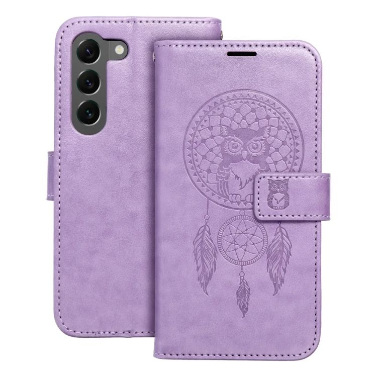 Peňaženkové puzdro Mezzo dreamcatcher fialové – Samsung Galaxy S23 | Kryty na mobil Kryty na mobil | Peňaženkové puzdro Mezzo dreamcatcher fialové – Samsung Galaxy S23 | Kryty na mobil